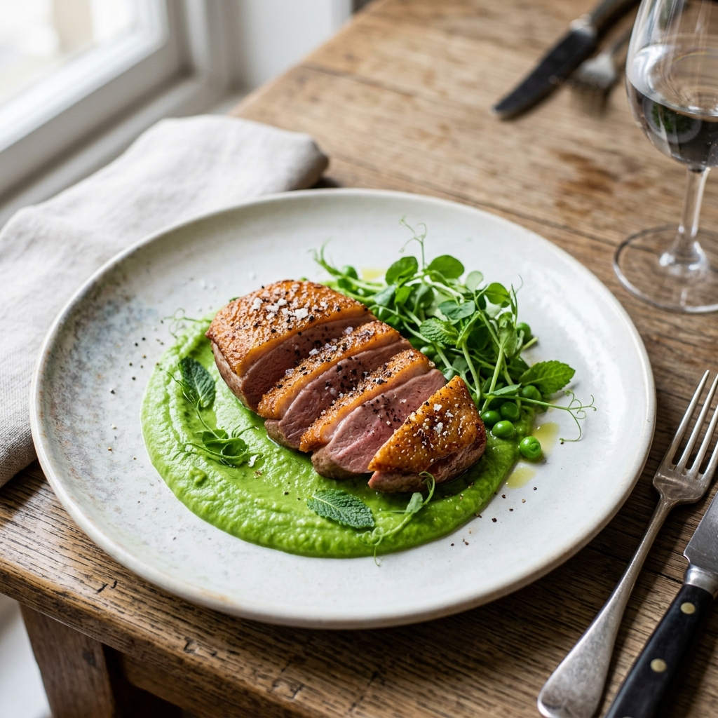 Emerald Duck & Minted Pea Cloud