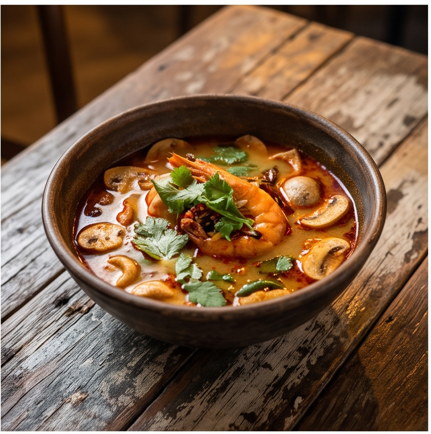 Fiery Prawn Tom Yum Gung